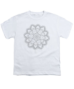 Mandala For Coloring  - Youth T-Shirt