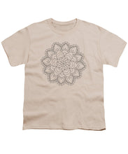 Cargar imagen en el visor de la galería, Mandala For Coloring  - Youth T-Shirt