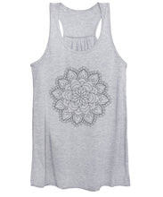 Cargar imagen en el visor de la galería, Mandala For Coloring  - Women&#39;s Tank Top
