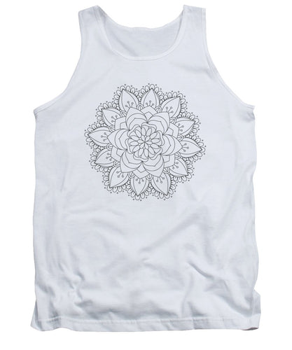 Mandala For Coloring  - Tank Top
