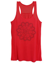 Cargar imagen en el visor de la galería, Mandala For Coloring  - Women&#39;s Tank Top